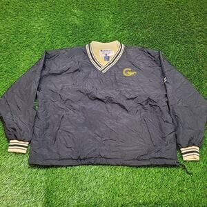 VTG 90s Champion Jaguars Varsity Windbreaker Jacket Mens 3XL (Tag XXL) Oversized